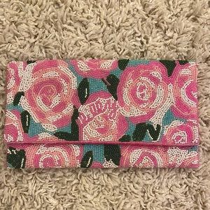 Lilly Pulitzer Beaded Shell Shocked Clutch